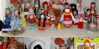 Россия в куклах: национальные костюмы - Чунский район